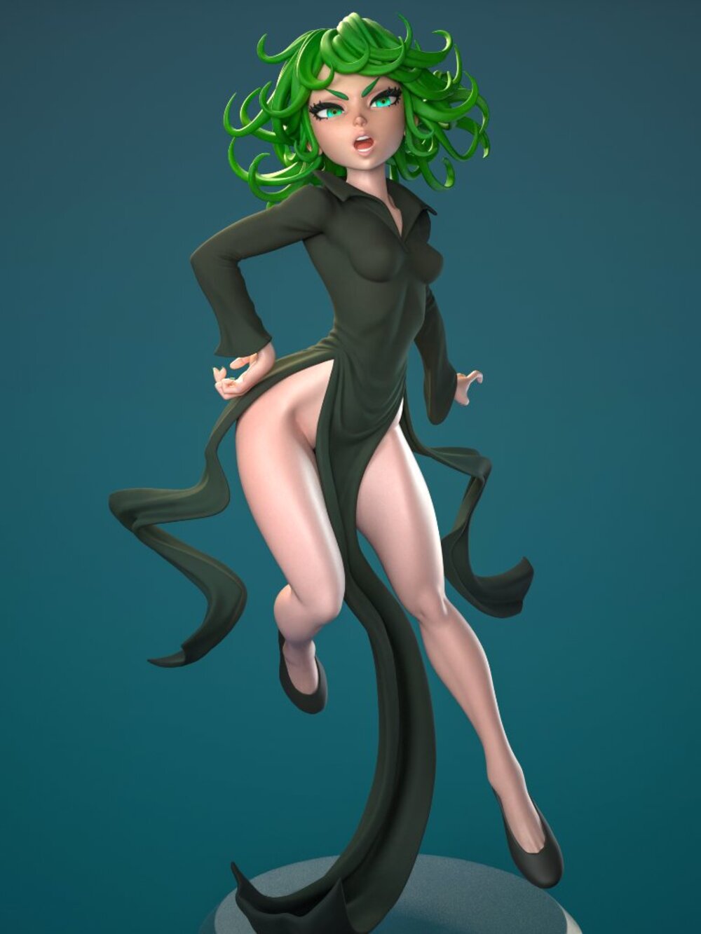 Tatsumaki from One Punch Man Resin Statue Part Kit
